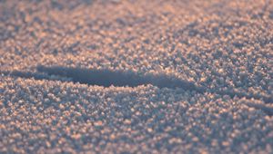 Preview wallpaper snow, trail, shadow, macro