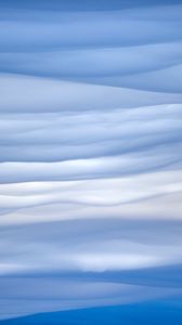 Preview wallpaper snow, waves, surface, winter