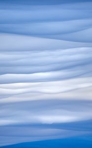 Preview wallpaper snow, waves, surface, winter