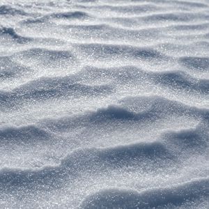 Preview wallpaper snow, waves, surface, winter, macro, white