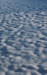 Preview wallpaper snow, winter, surface, uneven, cold, shadow
