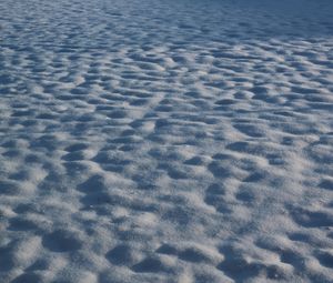 Preview wallpaper snow, winter, surface, uneven, cold, shadow