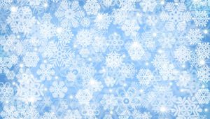 Preview wallpaper snowflake, background, light, bright, surface