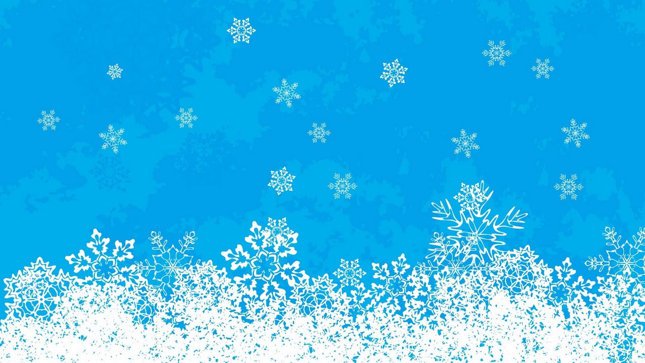 Wallpaper snowflake, patterns, background, bright, christmas