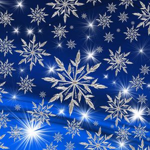 Preview wallpaper snowflakes, art, christmas, new year, winter