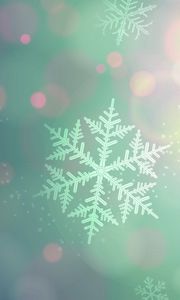 Preview wallpaper snowflakes, background, light, spot