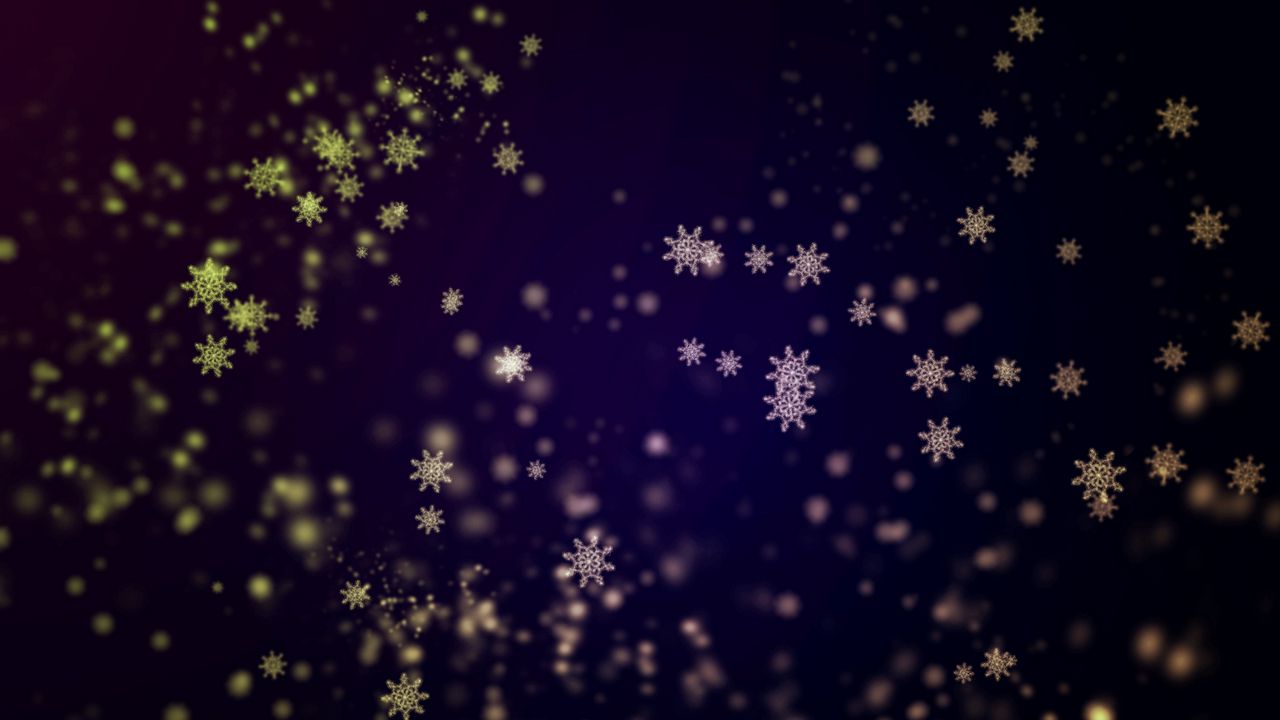 Wallpaper snowflakes, background, shiny, abstract