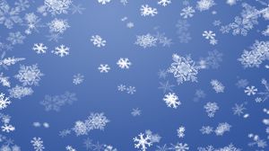 Preview wallpaper snowflakes, background, winter, pattern
