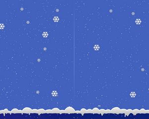 Preview wallpaper snowflakes, snow, winter