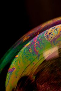 Preview wallpaper soap bubble, bubble, macro, surface, colorful