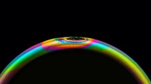 Preview wallpaper soap bubble, bubble, macro, colorful