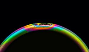 Preview wallpaper soap bubble, bubble, macro, colorful