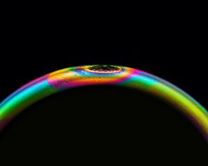 Preview wallpaper soap bubble, bubble, macro, colorful