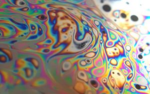 Preview wallpaper soap bubble, stains, macro, surface