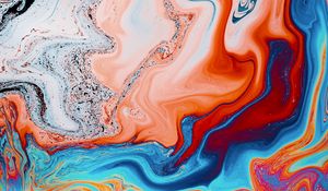 Preview wallpaper soap bubble, surface, stains, colorful, abstraction, macro