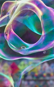 Preview wallpaper soap bubbles, bubbles, transparent, nacre