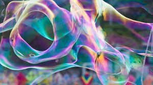 Preview wallpaper soap bubbles, bubbles, transparent, nacre
