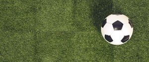 Preview wallpaper soccer ball, field, football, sport