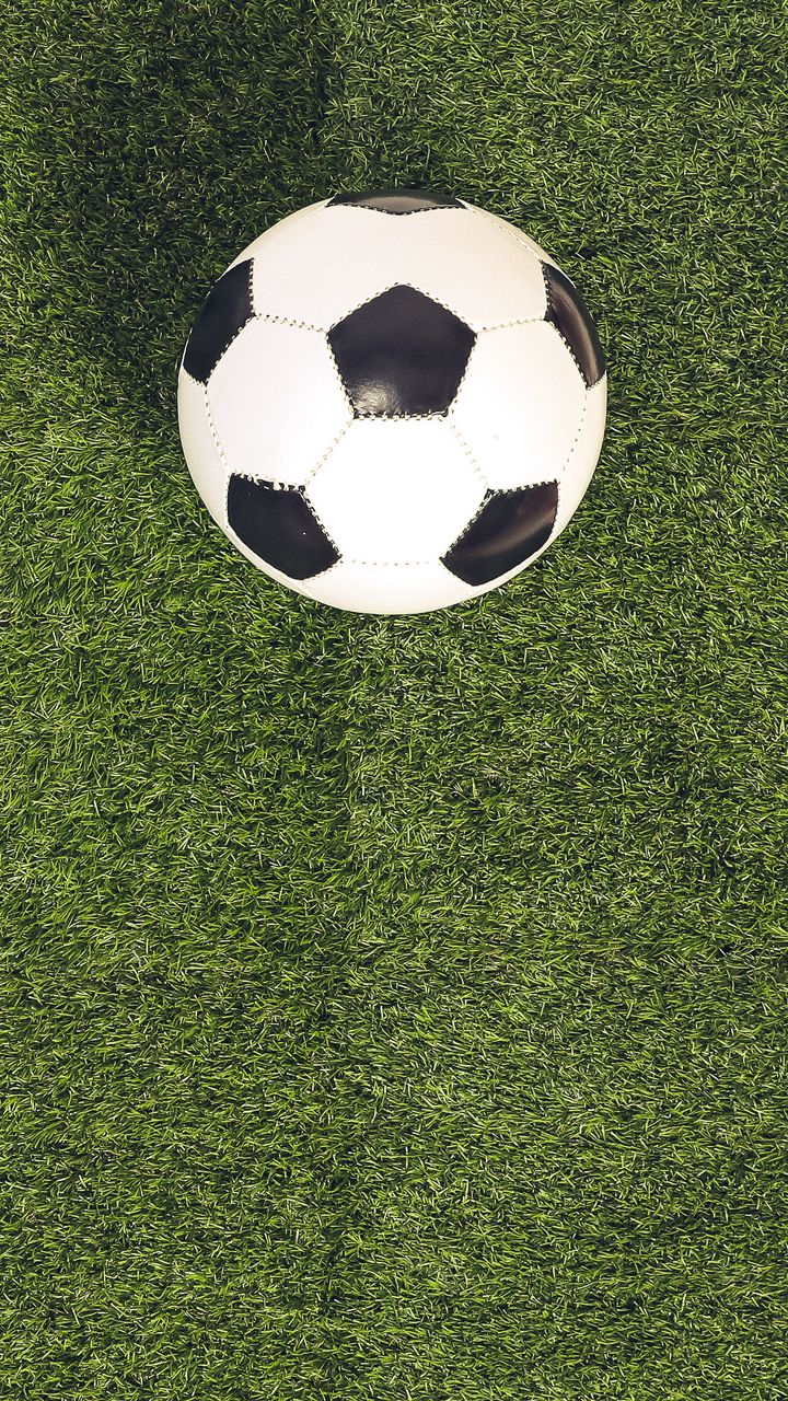 720x1280 Wallpaper soccer ball, field, football, sport