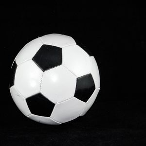 Preview wallpaper soccer ball, football, bw