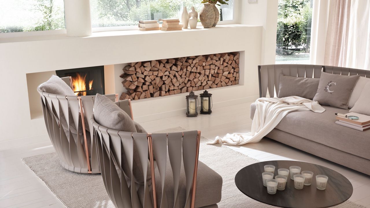Wallpaper sofa, armchair, fireplace, furniture, interior, design