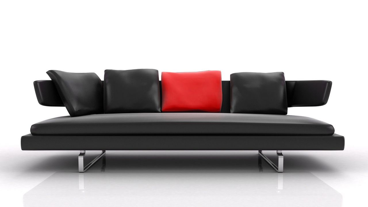 Wallpaper sofa, cushion, furniture, style, modern