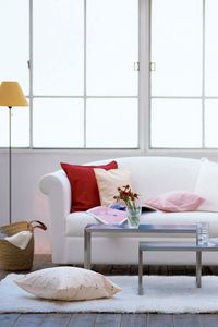 Preview wallpaper sofa, cushions, style, interior, comfort, light