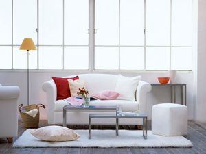 Preview wallpaper sofa, cushions, style, interior, comfort, light