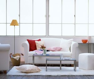 Preview wallpaper sofa, cushions, style, interior, comfort, light