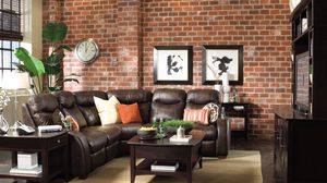 Preview wallpaper sofa, furniture, walls, paintings, modern