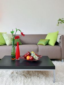 Preview wallpaper sofa, lamp, rug, style, interior, comfort