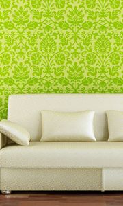 Preview wallpaper sofa, lamps, wall, wallpaper, style