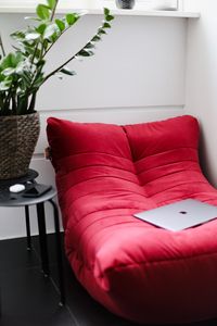 Preview wallpaper sofa, laptop, room, interior