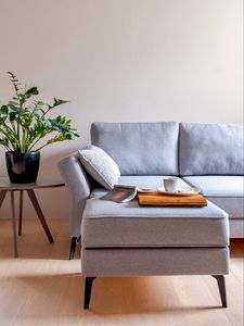 Preview wallpaper sofa, magazine, cup, interior