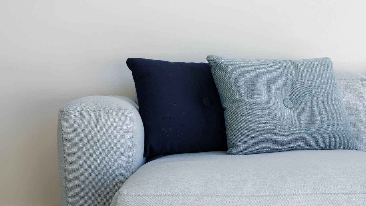 Wallpaper sofa, pillows, room, paintings, interior