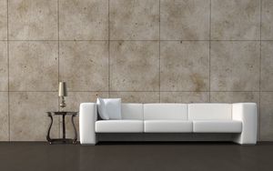Preview wallpaper sofa, pillows, table, night, light