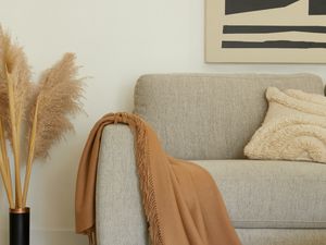 Preview wallpaper sofa, room, interior, blanket