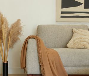 Preview wallpaper sofa, room, interior, blanket