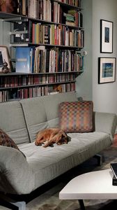 Preview wallpaper sofa, table, furniture, pillows