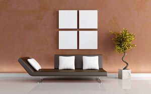 Preview wallpaper sofa, wall, vase, interior, modern