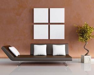 Preview wallpaper sofa, wall, vase, interior, modern