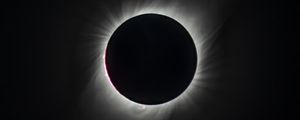 Preview wallpaper solar eclipse, eclipse, sun, shadow, bw