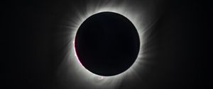 Preview wallpaper solar eclipse, eclipse, sun, shadow, bw