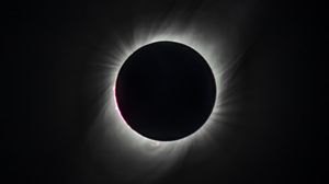 Preview wallpaper solar eclipse, eclipse, sun, shadow, bw