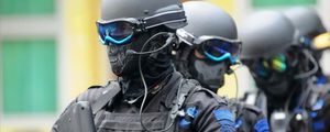 Preview wallpaper soldier, special forces, military, mask, helmet, rifle, army