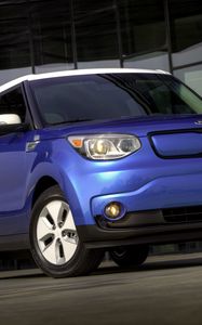 Preview wallpaper soul ev, crossover, kia, 2015, front view