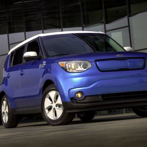 Preview wallpaper soul ev, crossover, kia, 2015, front view