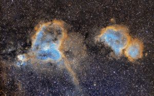 Preview wallpaper soul nebula, nebula, shine, stars, space