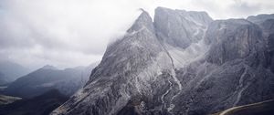 Preview wallpaper south tyrol, bolzano, mountains, clouds