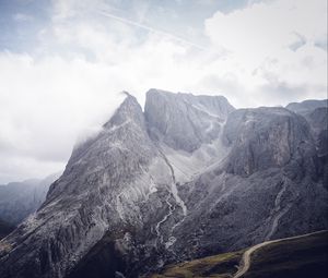 Preview wallpaper south tyrol, bolzano, mountains, clouds